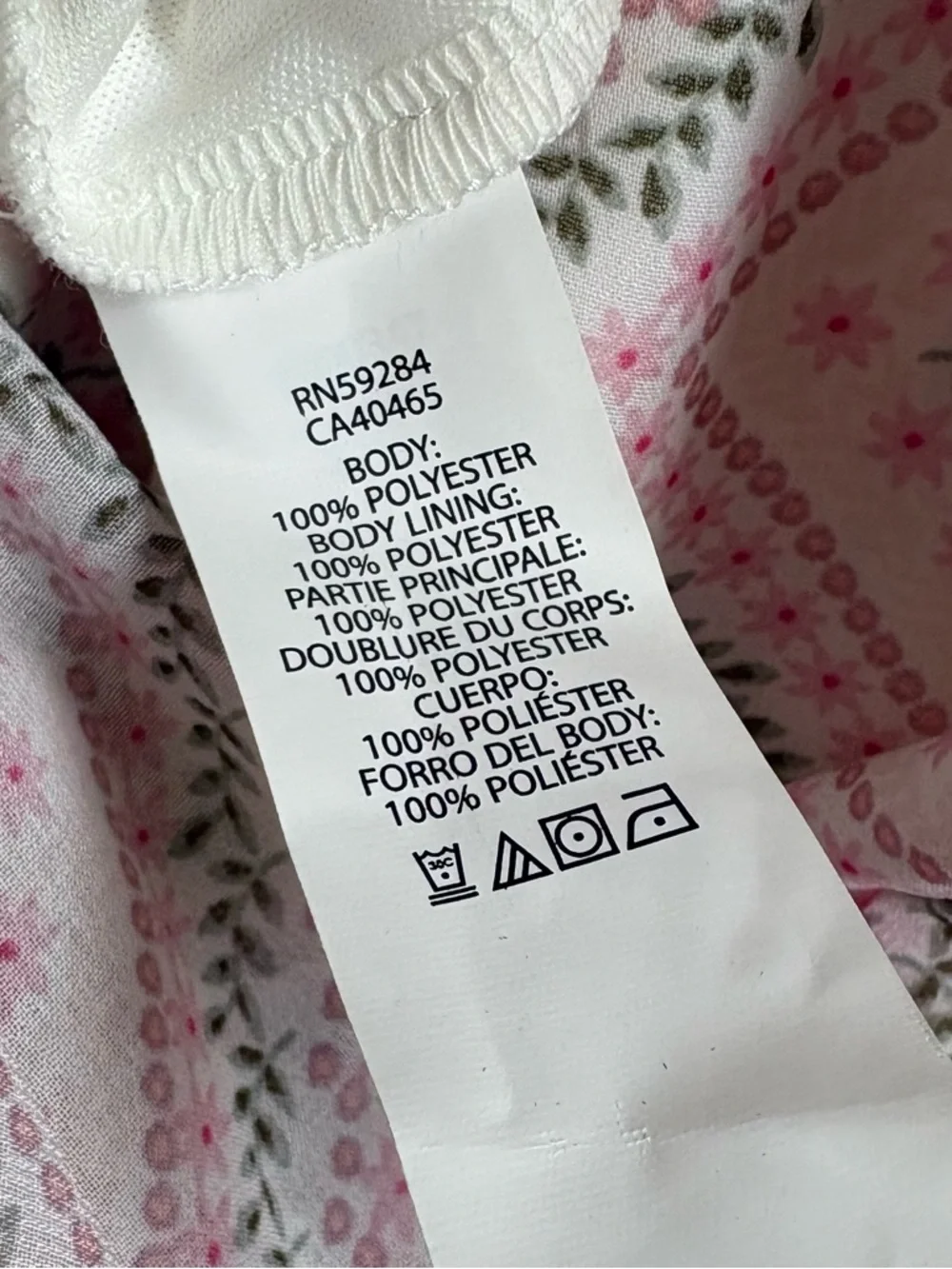THE CHILDREN’S PLACE Floral Tie Dress